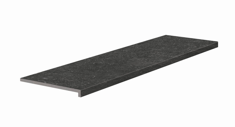  EXAGRES ARDENAS ANTRACITA PELDANO RECTO 120, 330X1200X40X12 MM, C3/R12 ANTI-SLIP 