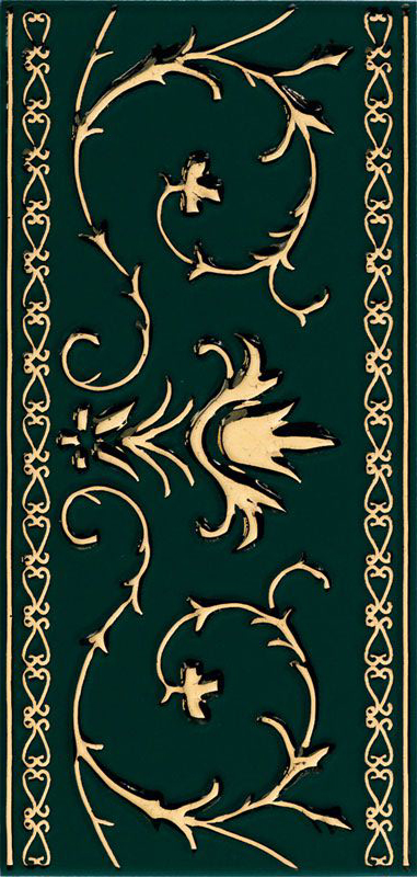  PETRACERS GRAND ELEGANCE GOLD Narcisco-A ORO 24kt su Verdi 10x20 