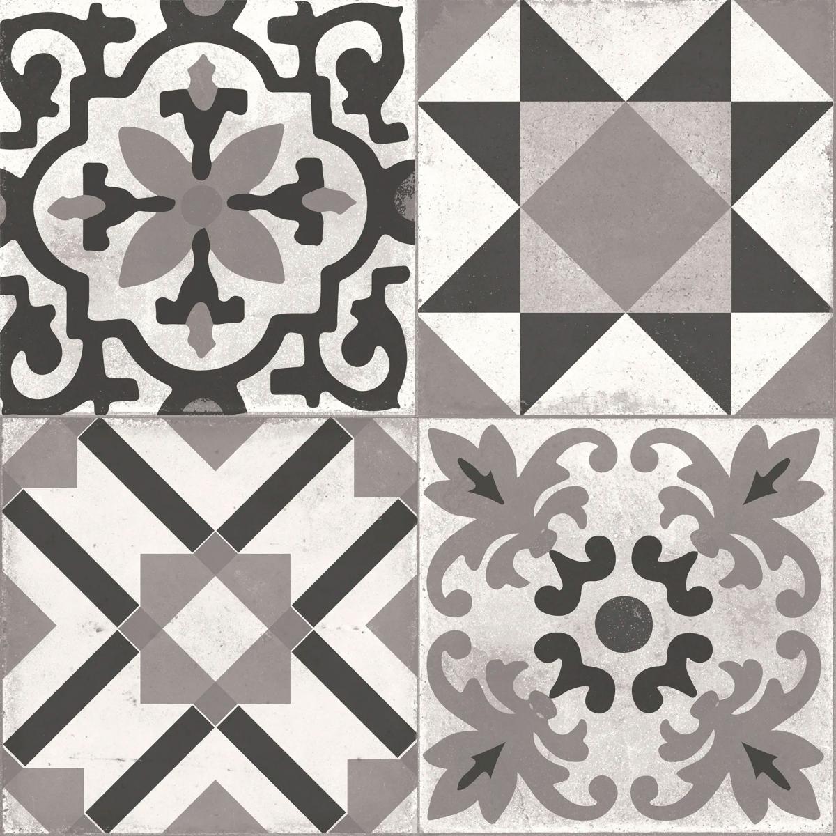  GRESART HERITAGE & COSY Heritage Mix Grey 33x33 