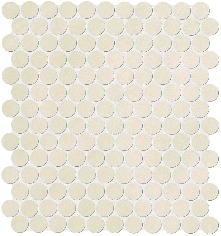 Напольная плитка FAP CERAMICHE Color Now Beige Round Mosaico 