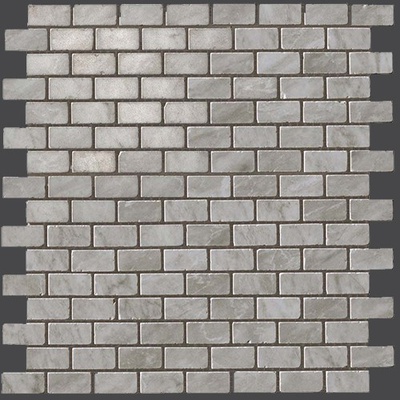 Bardiglio Grey Mosaico Lapp. Burattato