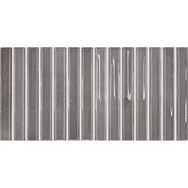Настенная плитка DNA TILES FLASH BARS Керамическая плитка DNA TILES FLASH BARS COOL GREY 12.5x25 133476 