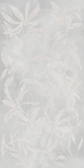 Керамогранит VitrA ARTWALL Цветы Серый матовая 60x120 K958008R