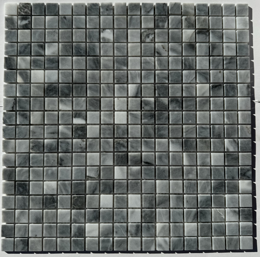 Мозаика Pixel Ice Grey полированная 30.5x30.5 PIX 334