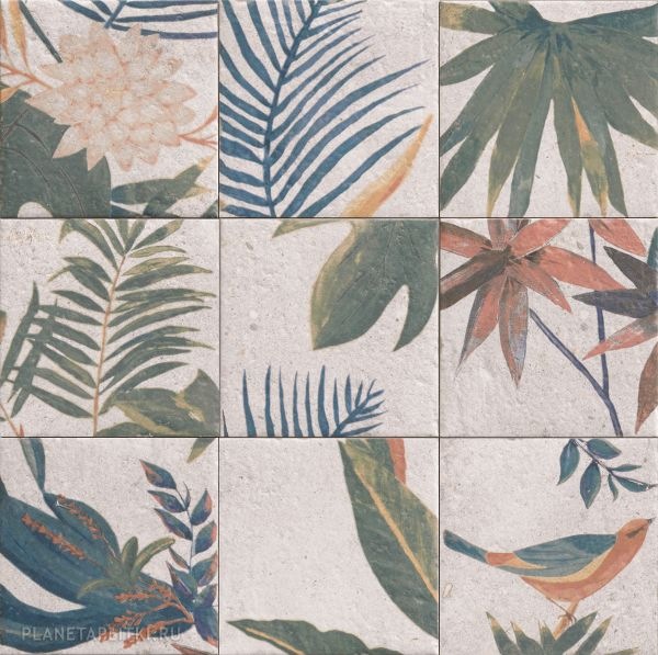 Декор MAINZU DECOR SAMUI матовая 20x20 PT03082