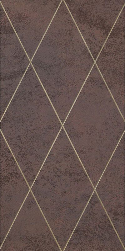 PETRACERS AD MAIORA Rhombus Oro su Moro 50x100 