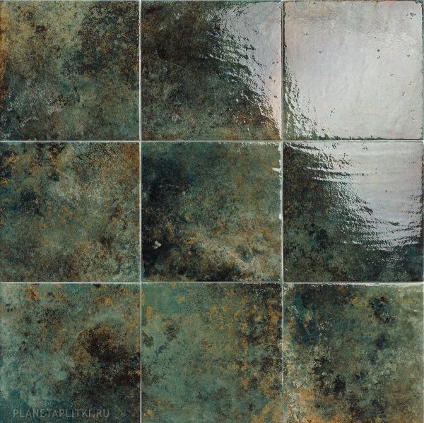 Керамогранит MAINZU OCEAN GREEN глянцевая 20x20 PT03400
