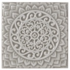 Напольная плитка ADEX STUDIO RELIEVE MANDALA UNIVERSE GRAYSTONE 14,8x14,8 
