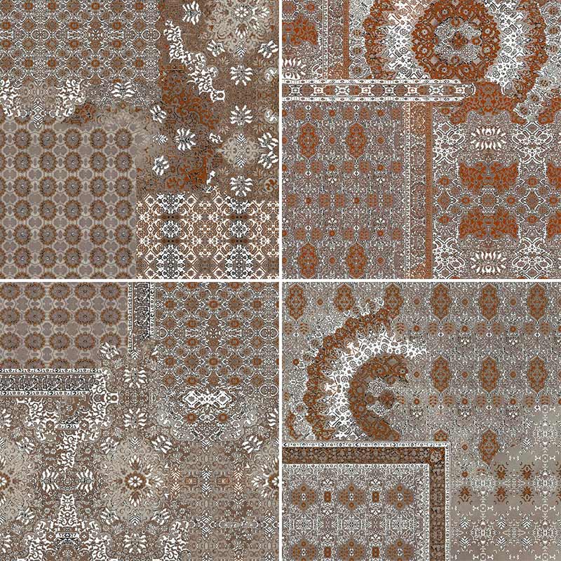 Напольная плитка CIR SERENISSIMA Riabita il Cotto INSERTO PATTERN BEIGE S/4 20x20 