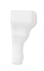 Напольная плитка ADEX STUDIO ANGULO EXTERIOR CORNISA SNOW CAP 5x19,8 