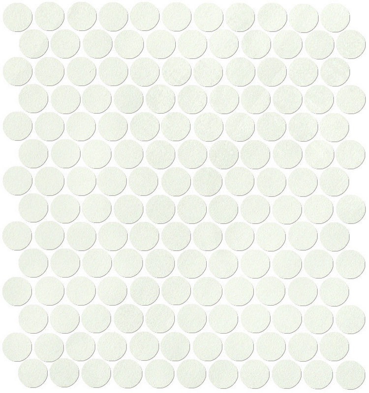Напольная плитка FAP CERAMICHE Color Now Ghiaccio Round Mosaico 