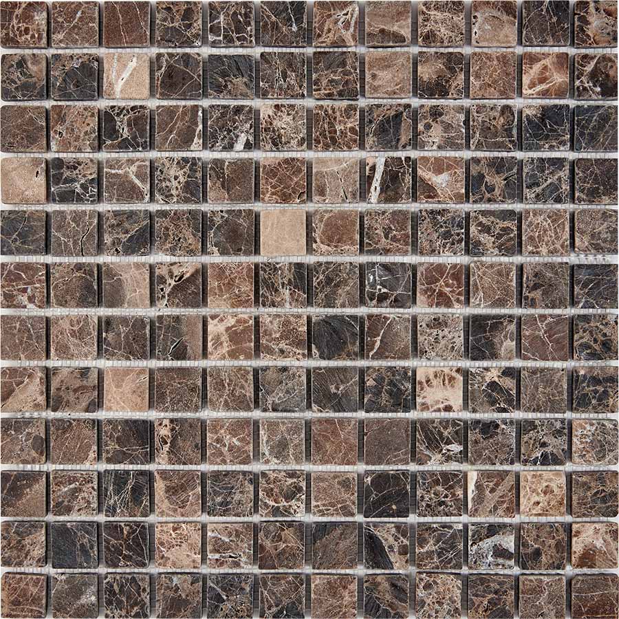 Мозаика Pixel Dark Emperador матовая 30.5x30.5 PIX 220