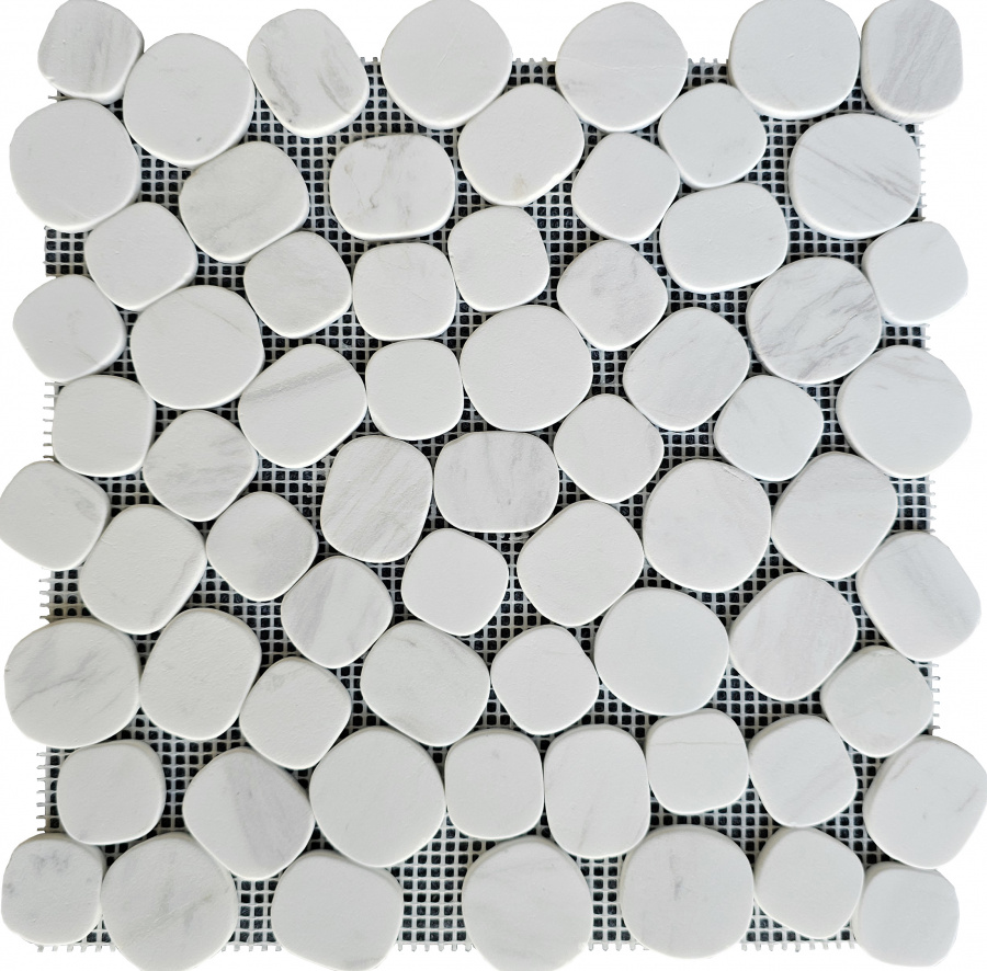 Мозаика Pixel Volakas White матовая 30x30 PIX 310