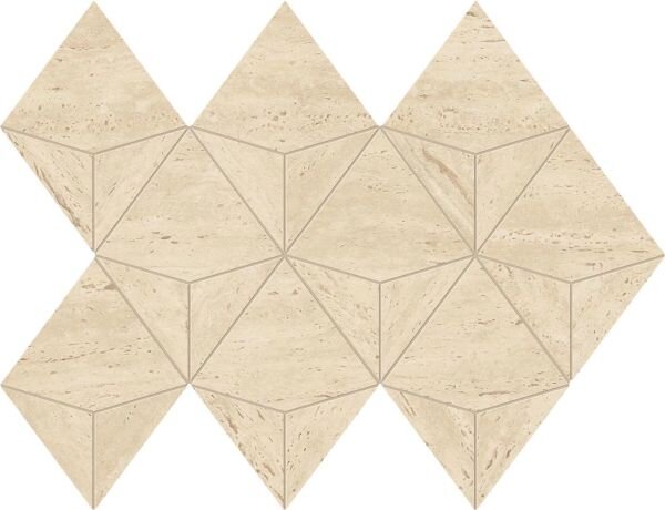  ATLAS CONCORDE MARVEL TRAVERTINE Sand Mosaico Origami 