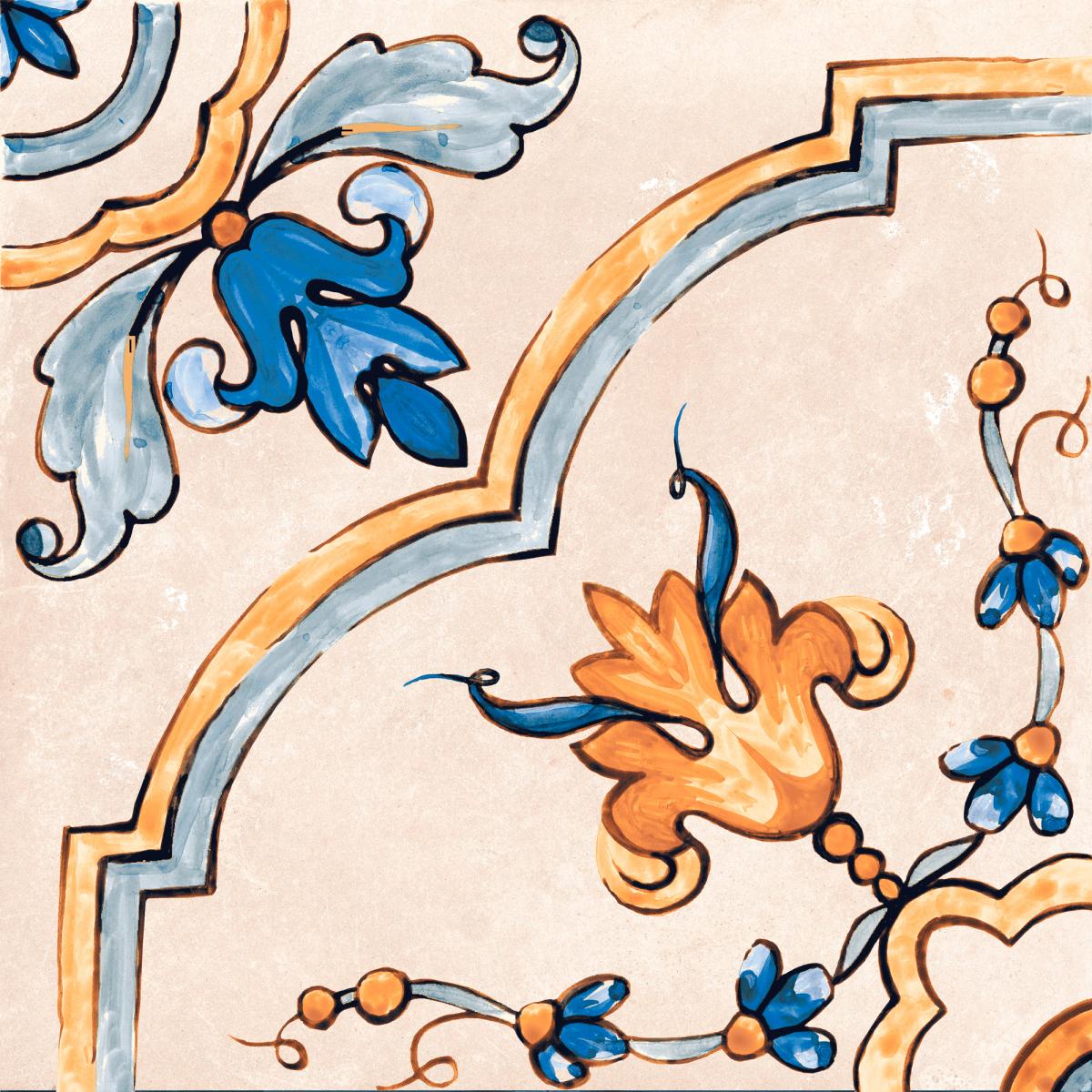  SADON (RONDINE GROUP) TUSCANY decoro giotto mix 20.3x20.3 