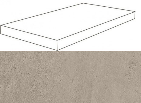  Каталог товаров Ступени Silver Grey Scalino Ang DX 33x60 