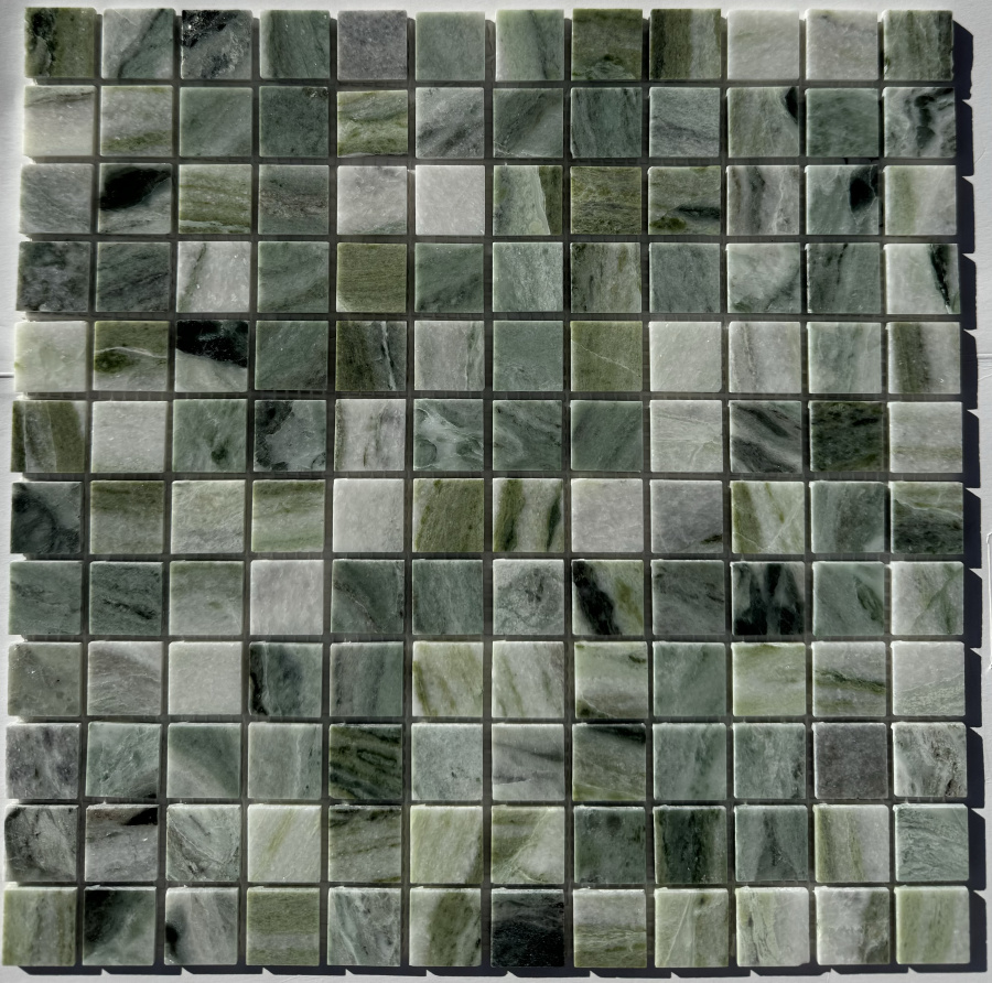 Мозаика Pixel Jet Green полированная 30.5x30.5 PIX 314