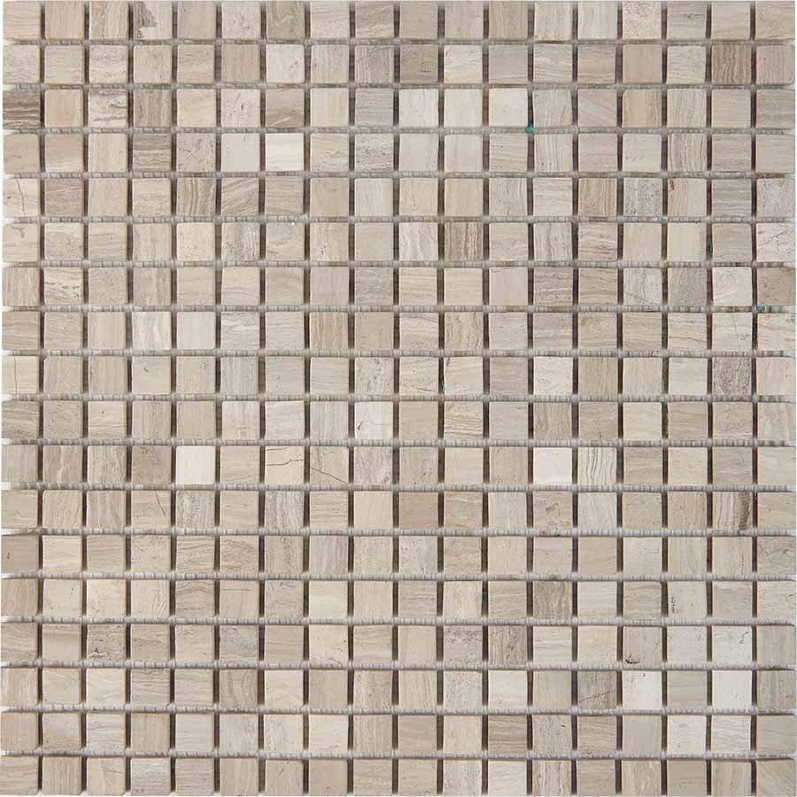 Мозаика Pixel White Wooden матовая 30.5x30.5 PIX 255