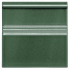 RODAPIE CLASICO C/C VERDE OSCURO 15x15