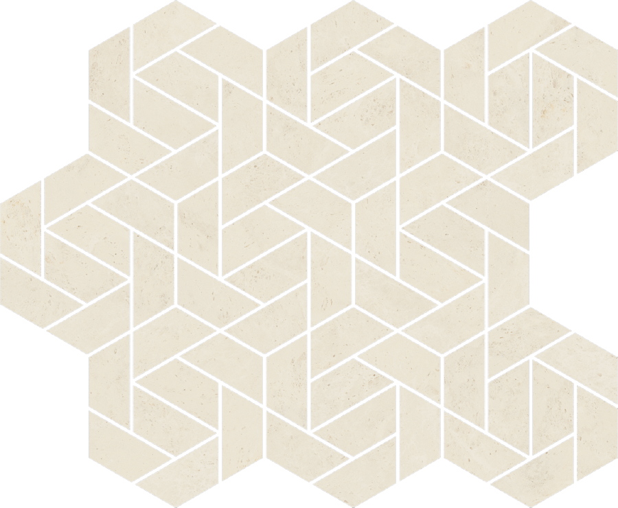  ITALON Metropolis Royal Ivory Mosaico Icon Nat 28.6x34.7 