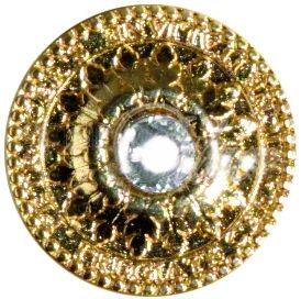  PETRACERS AD MAIORA Fregio Oro con Swarovsky 2,8x2,8 