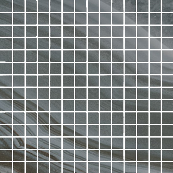 Напольная плитка ROBERTO CAVALLI Agata MOSAICO NERO 2,3*2,3 LAPP 