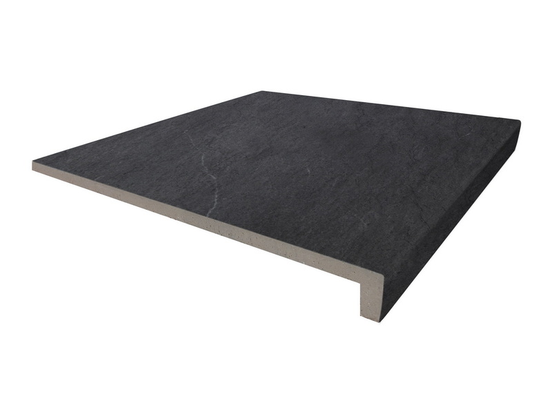  EXAGRES MEDITERRANEO GRAFITO, PELDANO RECTO 330X330X30X12 MM, C3/R12 ANTI-SLIP 