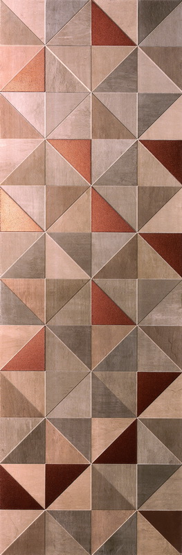 Напольная плитка FAP CERAMICHE Color Now Tangram Rame Inserto 30,5x91,5 RT 