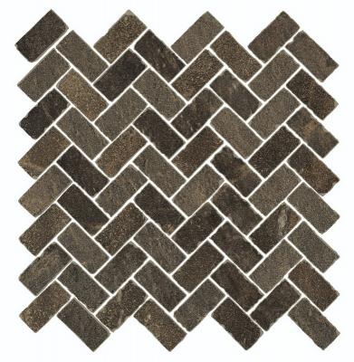 Напольная плитка ITALON Genesis Mercury brown mosaico cross 