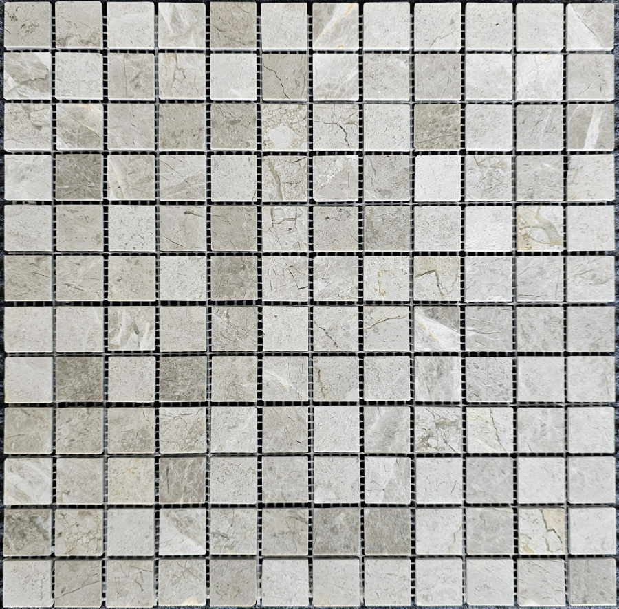 Мозаика Pixel Tundra Grey полированная 30.5x30.5 PIX 330