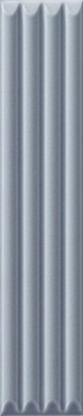 Керамическая плитка AVA CERAMICA UP Cannettato Blue глянцевая 25x5 192137