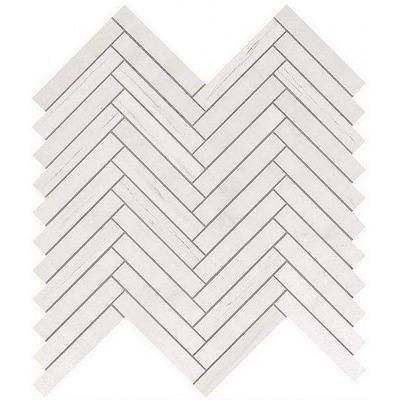 Напольная плитка ATLAS CONCORDE MARVEL STONE Bianco Dolomite Herringbone Wall 
