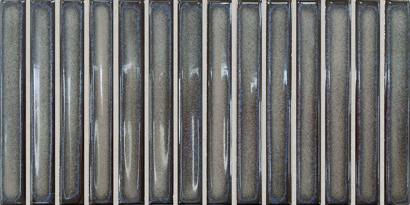Настенная плитка DNA TILES OSAKA Керамическая плитка DNA TILES OSAKA BARS GREY 12.5x25 133479 