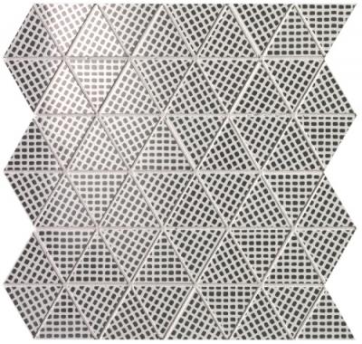 Напольная плитка FAP CERAMICHE Pat Deco Black Triangolo Mosaico 30x30 
