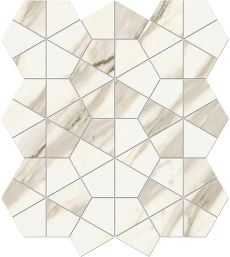  ATLAS CONCORDE MARVEL MERAVIGLIA Calacatta Meraviglia Hexagon Lapp. 