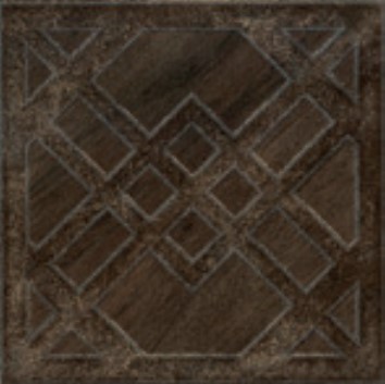  CERDOMUS ANTIQUE GEOMETRIE WENGE 200x200 