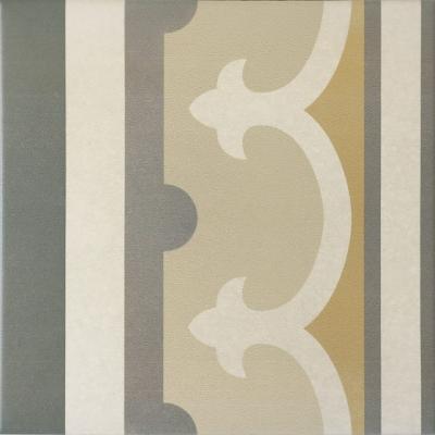 Напольная плитка EQUIPE Caprice BURGUNDY BORDER 20x20 
