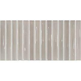 Настенная плитка DNA TILES FLASH BARS Керамическая плитка DNA TILES FLASH BARS LEAD 12.5x25 133473 