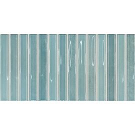Настенная плитка DNA TILES FLASH BARS Керамическая плитка DNA TILES FLASH BARS LIGHT BLUE 12.5x25 133474 