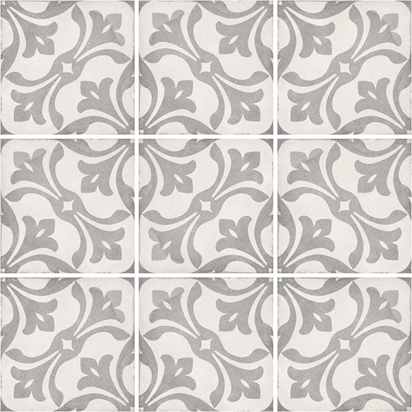 Напольная плитка EQUIPE Art Nouveau LA RAMBLA GREY 20x20 