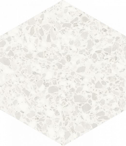 Керамогранит DNA TILES TERRAZZO White матовая 32x36,8 123380