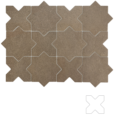  EQUIPE ELDA CROSS COFFEE 12x12 