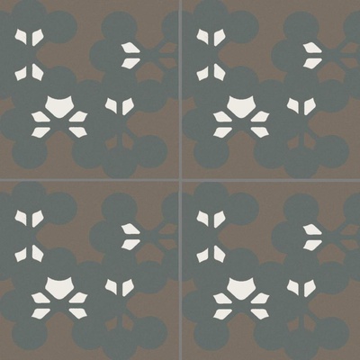 Flores Nero 20x20