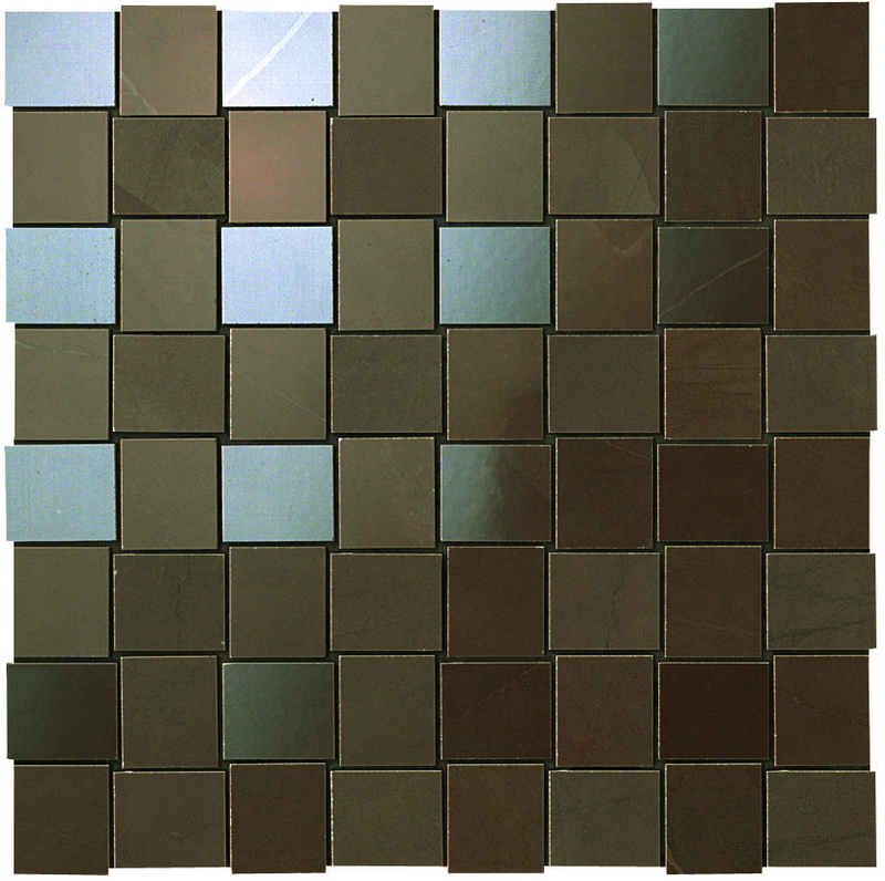 Напольная плитка ATLAS CONCORDE MARVEL WALL Bronze Net Mosaic 