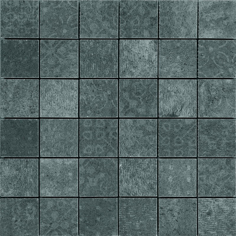 Напольная плитка CIR SERENISSIMA Riabita il Cotto MOSAICO FABRIC MIX INDUSTRIAL (5x5) 