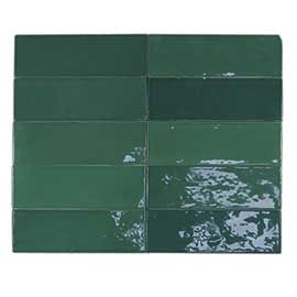 Настенная плитка DNA TILES SAFI Керамическая плитка DNA TILES Safi Emerald 5.2x16 122102 