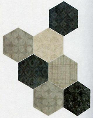 FABRIC ESAGONA MIX MINIMAL