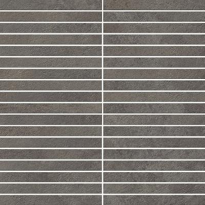 Напольная плитка ITALON Millennium Black mosaico strip 