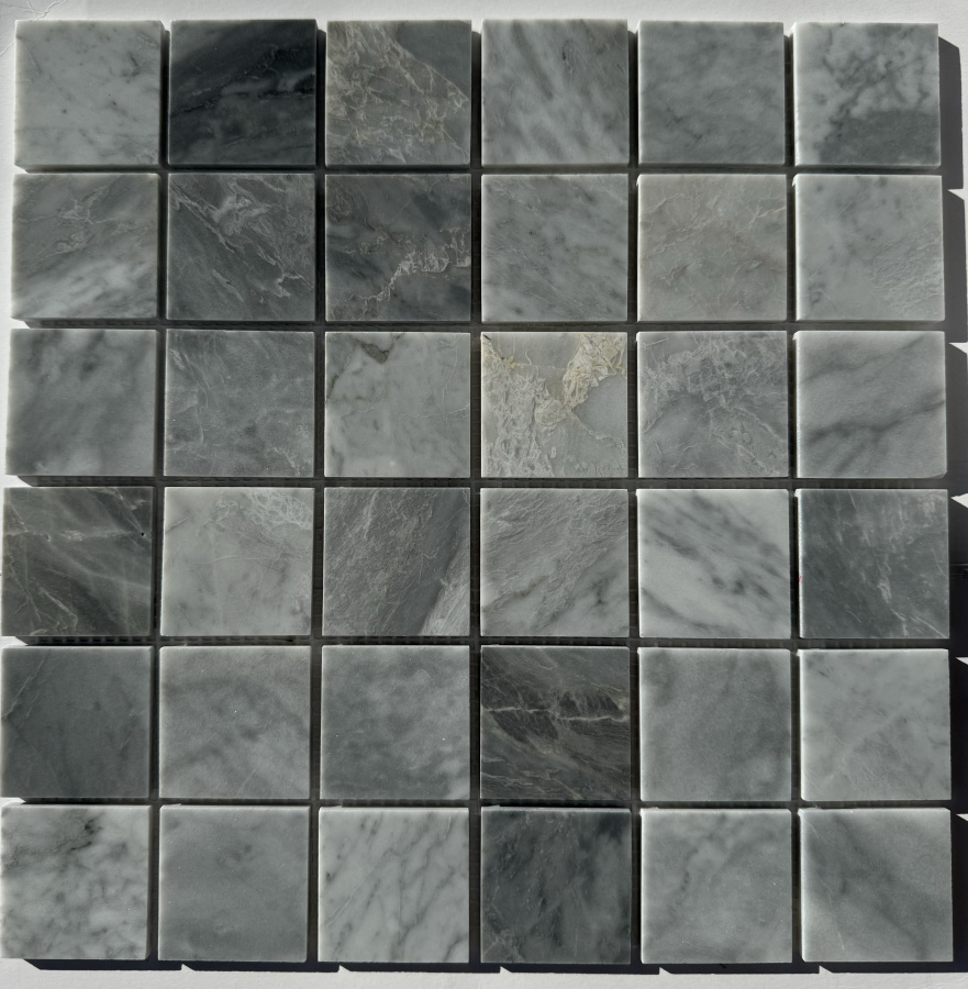Мозаика Pixel Ice Grey полированная 30.5x30.5 PIX 338