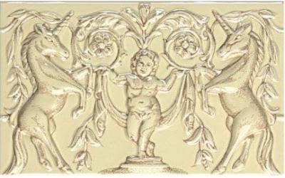  PETRACERS GRAND ELEGANCE Unicorni su Crema A 12.5x20 